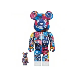Bearbrick x ANNA SUI x M / mika ninagawa 100% & 400% Set BB-ASMN