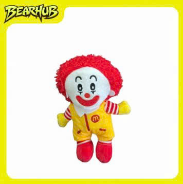 Alternative view of Thú Nhồi Bông Ronald McDonald Cao Cấp 30cm – Thú Nhồi Bông BEARHUB Độc Lạ Chính Hãng
